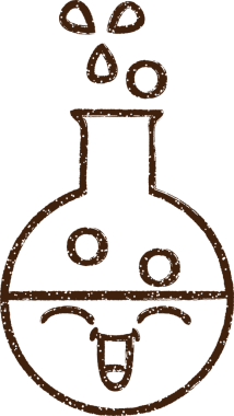 Bilim Deneyi Kömür Çizimi Bir insan tarafından çizildi