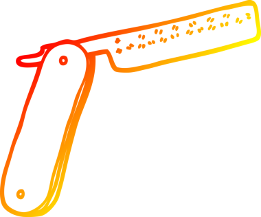 Bir insan tarafından çizilmiş bir karikatür çizimi.