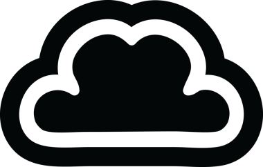 Bir insan tarafından çizilmiş basit bulut simgesi