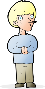 bir insan tarafından çizilmiş sinirli bir adam.