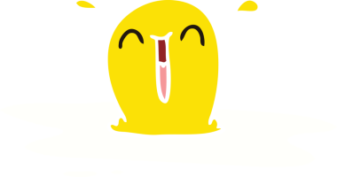 Bir insan tarafından çizilmiş garip bir karikatür.