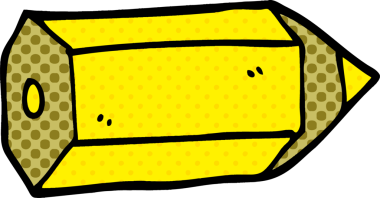 Bir insan tarafından çizilmiş karalama renkli kalem.