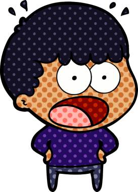 Bir insan tarafından çizilmiş bir karikatür.