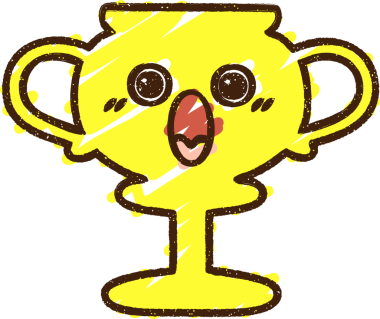 Bir insan tarafından çizilen Şarkı Söyleyen Kupa Tebeşiri