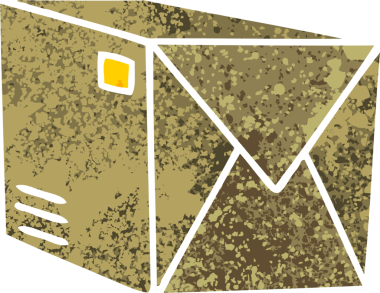 Bir insan tarafından çizilmiş retro illüstrasyon tarzı tuhaf karikatür paketi