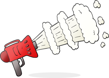 Bir insan tarafından çizilmiş serbest çizgi film sesli selamlayıcı.