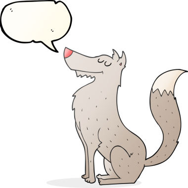 Bir insan tarafından çizilmiş serbest konuşma balonu çizgi film kurdu.