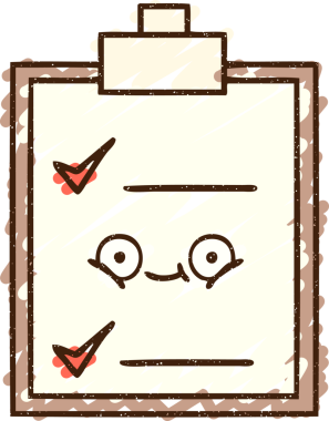 Bir insan tarafından çizilen Klip Tahtası Tebeşiri