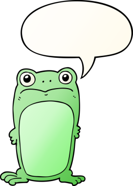 Bir insan tarafından çizilmiş, konuşma baloncuklu çizgi film karakteri.