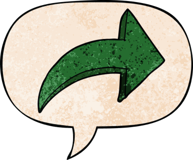 bir insan tarafından çizilmiş, konuşma baloncuklu çizgi film.