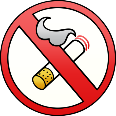 Bir insan tarafından çizilmiş sigara içilmeyen bir çizgi film.