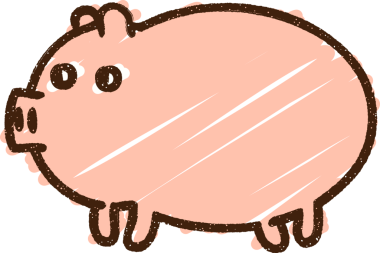 Bir insan tarafından çizilen Domuz Tebeşiri