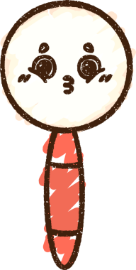 Bir insan tarafından çizilen Büyüteç Tebeşir Çizimi