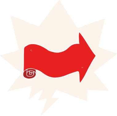 bir insan tarafından çizilmiş, konuşma baloncuklu bir çizgi film.