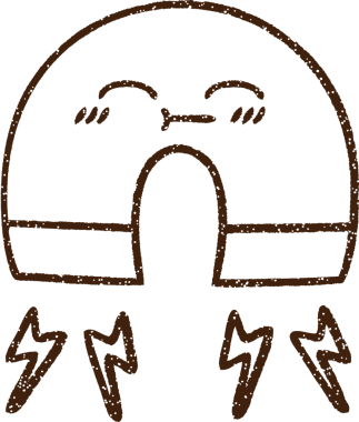 Bir insan tarafından çizilmiş mıknatıs kömürü