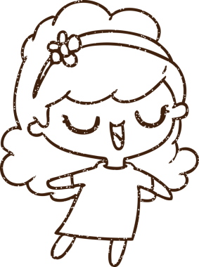 Bir insan tarafından çizilen Mutlu Kadın Kömürü