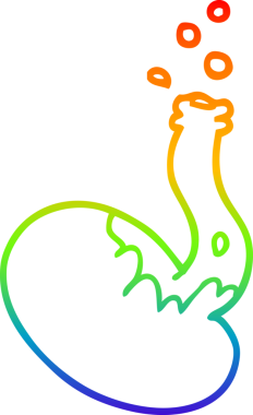 Bir insan tarafından çizilen kimyasal bir reaksiyonun çizimi.