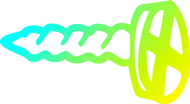 Bir insan tarafından çizilmiş eski bir karikatürün soğuk eğimli çizimi.