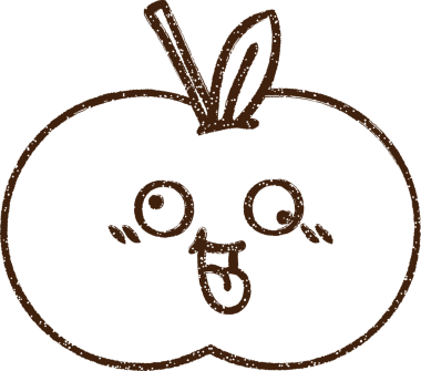 Elma Kömürü Bir insan tarafından çizilmiş