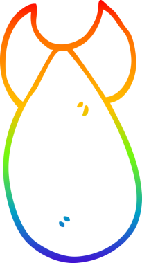 gökkuşağı gradyanı bir insan tarafından çizilmiş bir atom bombasının çizimi