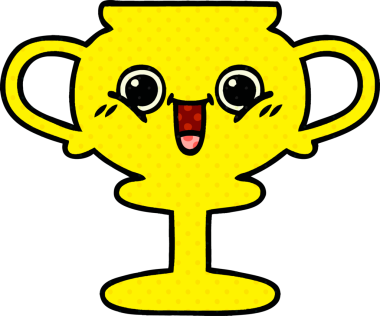 Bir insan tarafından çizilmiş bir kupanın çizgi romanı.