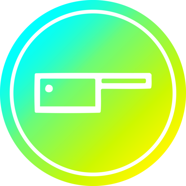 et satırı dairesel simgesi ve bir insan tarafından çizilmiş havalı gradyan bitiş