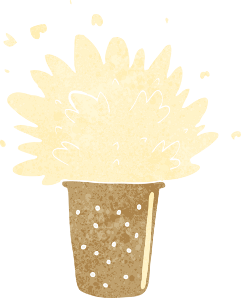 Bir insan tarafından çizilmiş köpüklü bira çizgi filmi.