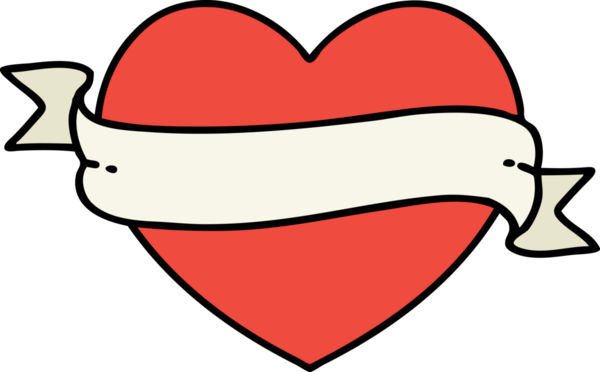 Bir insan tarafından çizilmiş geleneksel kalp ve bayrak şeklinde dövme.