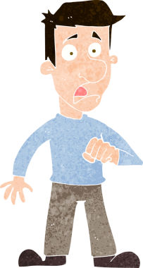 Bir insan tarafından çizilmiş bir karikatür.