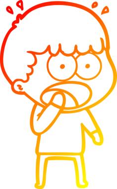 İnsan tarafından çizilmiş bir çizgi film karakteri.