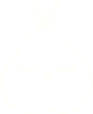 Bir insan tarafından çizilen Armut Tebeşiri