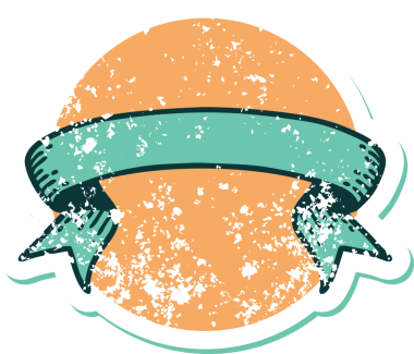 Bir insan tarafından çizilmiş bir pankartın sembolik dövmeli resmi