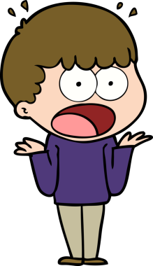 Bir insan tarafından çizilmiş bir karikatür.