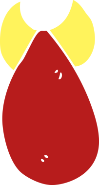 Bir insan tarafından çizilmiş atom bombası karalaması.