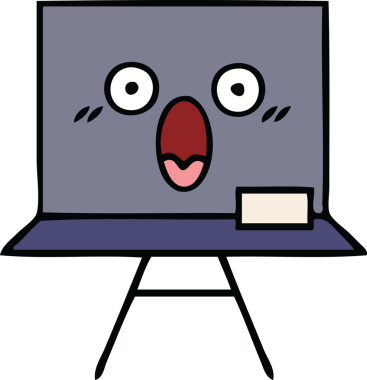 Bir insan tarafından çizilmiş güzel bir karikatür.