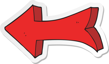 Bir insan tarafından çizilmiş bir çizgi filmin çıkartması.