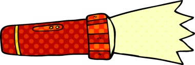 Bir insan tarafından çizilmiş yanan meşale karalaması.