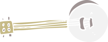 bir insan tarafından çizilmiş karikatür bançosu.