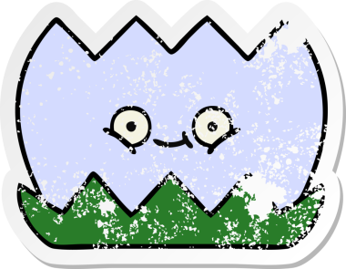 Bir insan tarafından çizilmiş tatlı bir nilüfer çiçeğinin sıkıntılı çıkartması.