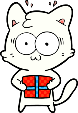 Bir insan tarafından çizilmiş, sürpriz bir çizgi film.