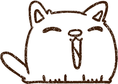 Bir insan tarafından çizilen Şarkı Söyleyen Kedi Kömürü