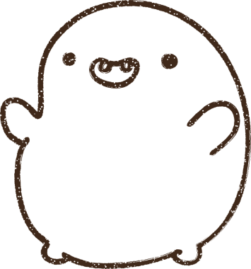 Bir insan tarafından çizilmiş Sevimli Uzaylı Kömürü