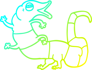 Bir insan tarafından çizilen cadılar bayramı çizgi filminin soğuk çizgi çizimi.