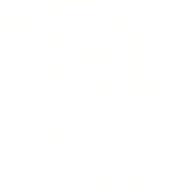 Bir insan tarafından çizilen Şenlikli Hayalet Tebeşiri