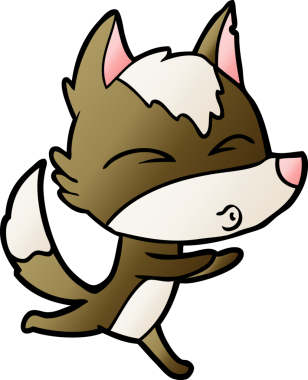 Bir insan tarafından çizilmiş bir kurt düdüğü.