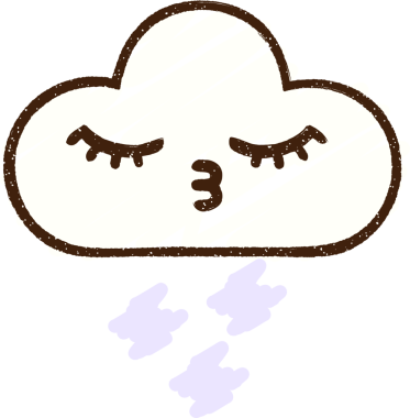 Bir insan tarafından çizilen Bulut Tebeşiri