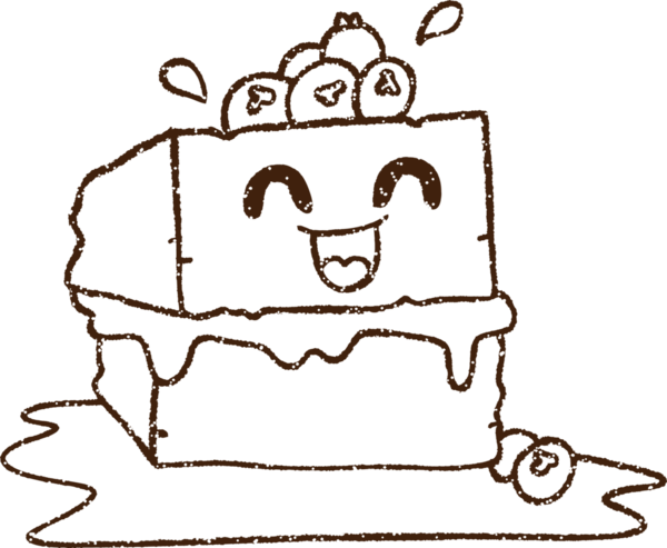 Bir insan tarafından çizilmiş Kek Kömürü