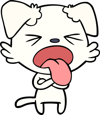 Bir insan tarafından çizilmiş iğrenç bir çizgi film.