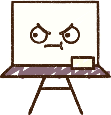 Bir insan tarafından çizilen Whiteboard Tebeşiri