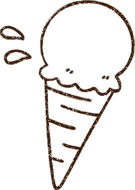 Dondurma Kömürü Bir insan tarafından çizilmiş